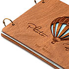 Фотобук "Куля" з дерев’яною обкладинкою | Замовити фотокнигу онлайн з вашими фото, фото 4