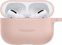 Чохол Spigen Silicone Fit для Apple AirPods Pro Pink (ASD00535)