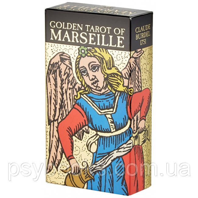 Золотое Марсельское Таро - Golden Tarot of Marseille. Lo Scarabeo, фото 1