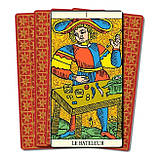 Золотое Марсельское Таро - Golden Tarot of Marseille. Lo Scarabeo, фото 3