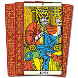 Золотое Марсельское Таро - Golden Tarot of Marseille. Lo Scarabeo, фото 5