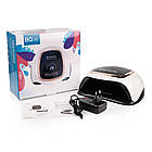 Професійна лампа для сушіння гель лаку 168 Вт LED+UV SUN BQ-V3 / Лампа для манікюру з дисплеєм, фото 8