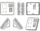 Учет рабочего времени по лицу и отпечатку с реле ZKTeco MBio20-VL, фото 2