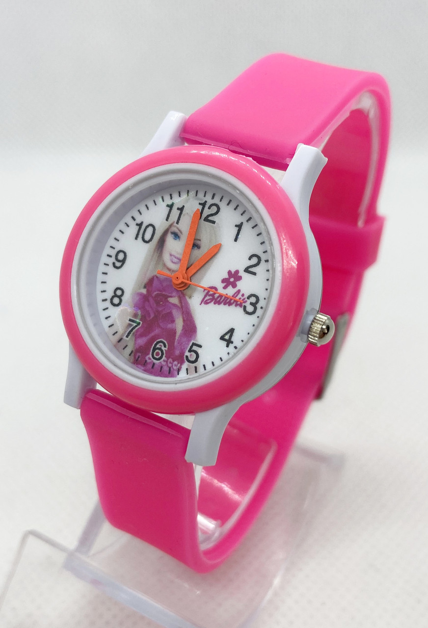 Дитячі годинники Barbie Барбі рожеві (код: IBW649P)