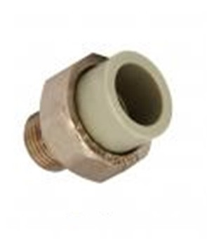 Американка PP-R із зовнішньою різзю 20х1/2" (20х1/2"), фото 1