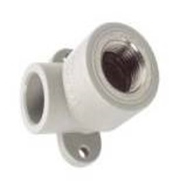 Коліно настінне PP-R з внутрішньою різзю 20х1/2" (20х1/2")