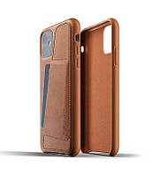 Чeхол-накладка Mujjo Full Leather Wallet для Apple iPhone 11 Tan (MUJJO-CL-006-TN)