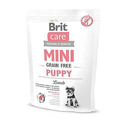 Brit Care (Брит Кеа) Grain Free Mini Puppy Lamb Беззерновой корм з ягням для цуценят малих порід 400 гр