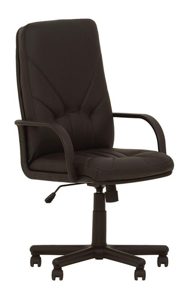 Комп'ютерне офісне крісло для керівника Менеджер MANAGER Tilt PM64 з механізмом гойдання Новий Стиль