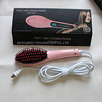 Гребінець випрямляч для волосся Fast Hair Straigh HQT-906 tener (Фаст Хе Стрейтнер)