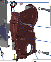 Дахка передня ланка з сальником Газель,  дв.406,405 (пр. Авто Престиж) 406.1002058