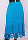 Жіноча літня спідниця з широкою резинкою в поясі, фото 4
