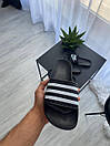 Тапочки чоловічі чорні Adidas Adilette (04472), фото 2