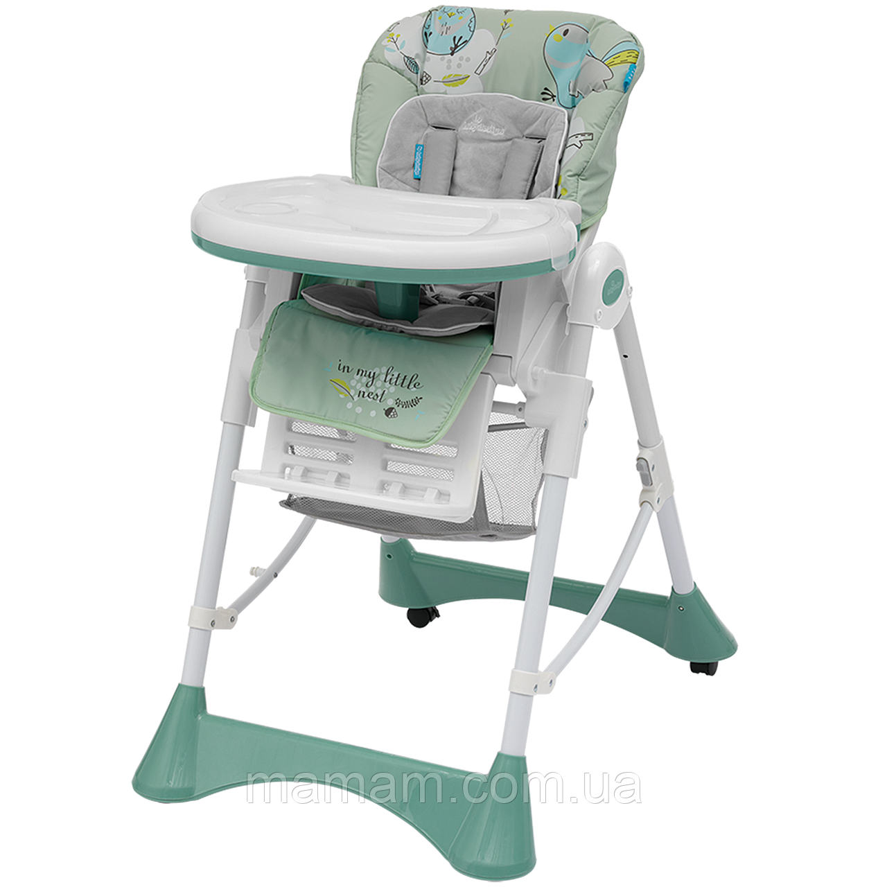 Стільчик для годування Baby Design Pepe Green 04, фото 1