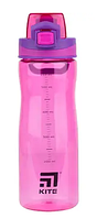 Пляшка для води пласт. "Kite" 650мл рожева №K21-395-05(12)