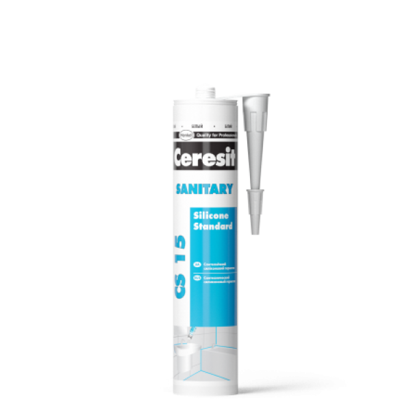 Герметик Ceresit Sanitary CS15 (білий) 280 мл