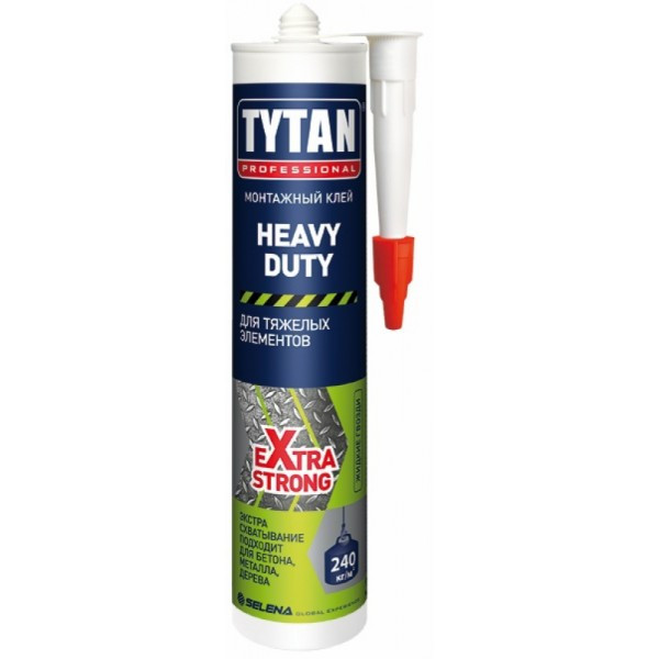 Клей монтажний Heavy duty Tytan 310 мл бежевий