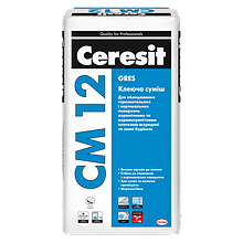 Клей для керамограніту Ceresit СМ 12 25 кг Gres