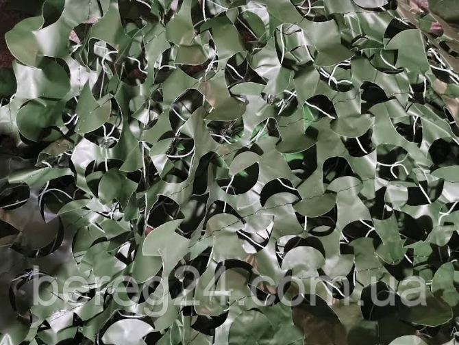 Маскувальна сітка, захисна, затінювальна 3 х 3 м зелена