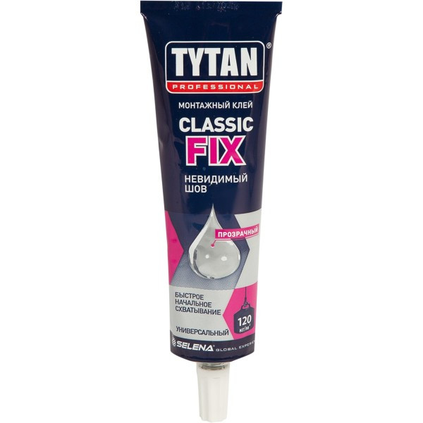 Клей монтажний Classic Fix Tytan 100 мл