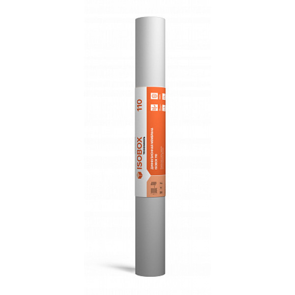 Гідро-ветрозахисна дифузійна мембрана ISOBOX 110 (75 м2)