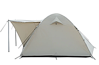 Трехсезонная палатка для отдыха Tramp Lite Wonder 3 TLT-006-sand палатка с козырьком, трехместная