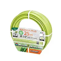 Шланг для полива Claber Aquaviva Plus 9004, 25 м 1/2" зеленый