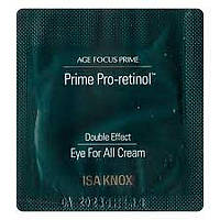 Омолаживающий крем для век и лица с ретинолом Isa Knox Age Focus Prime Double Effect Eye For All Cream