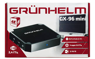 Смарт Тв приставка (SMART BOX)  Grunhelm GX-96 mini  2/16