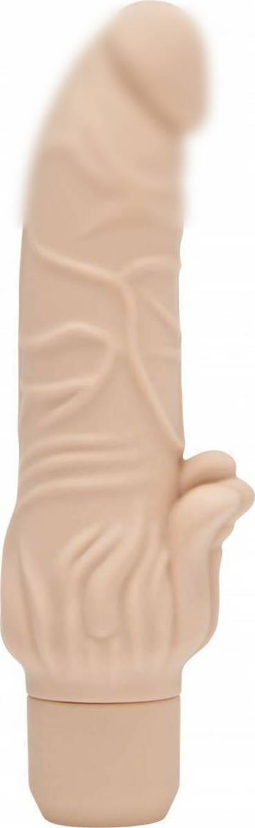 Вібратор Classic Stim від Toy Joy, тілесний, 22х4,5 см.