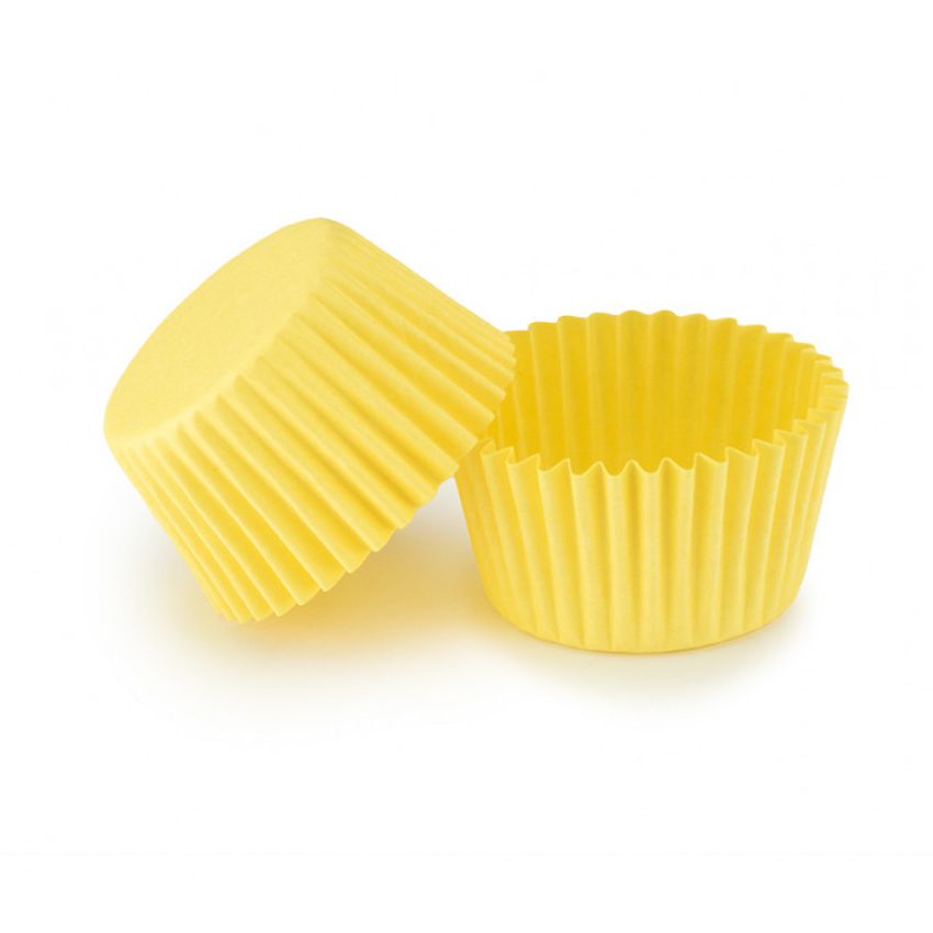 Паперова форма для цукерок 3b (30х24), жовта (100 шт)