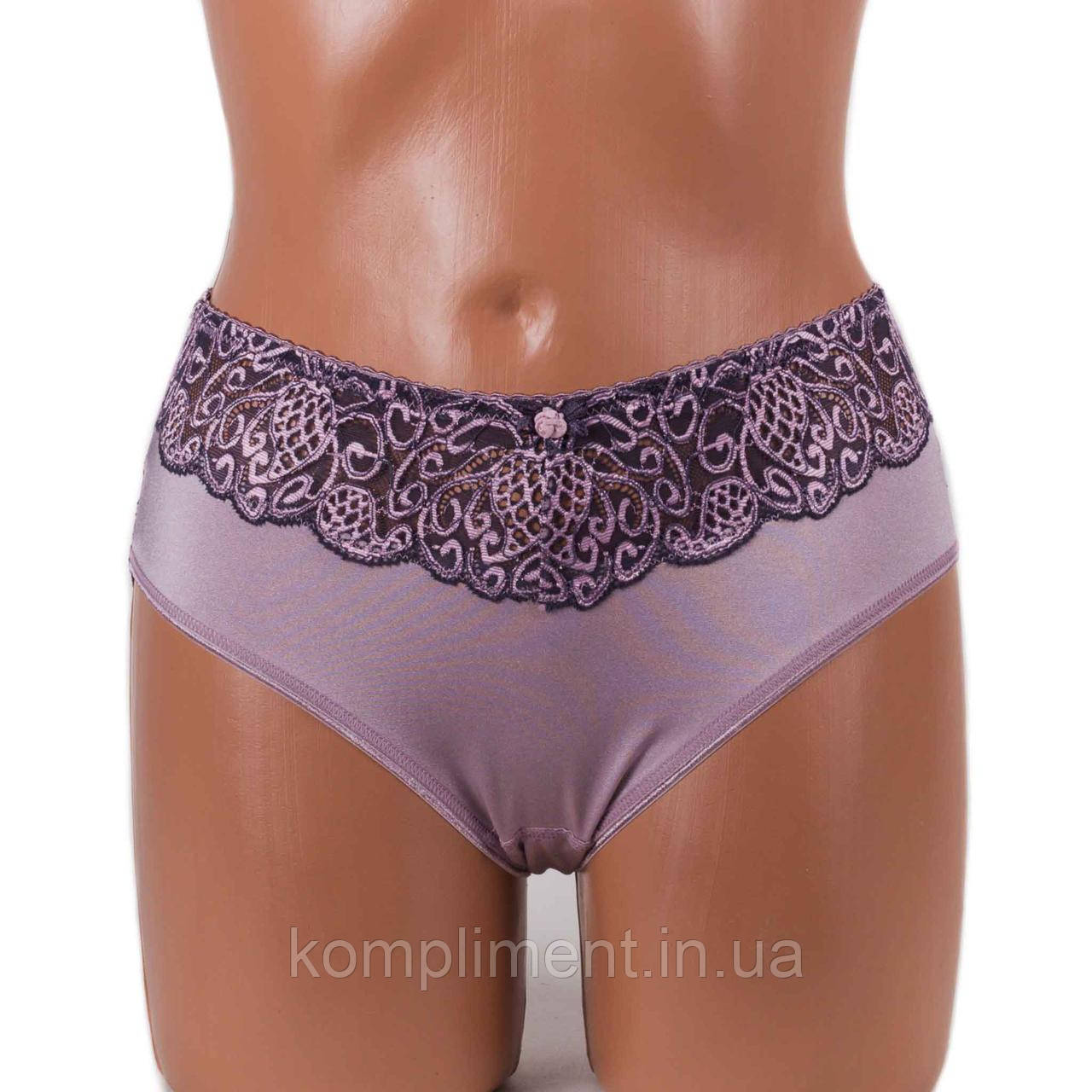 Труси жіночі з мереживом Lanny Moda 51578 бузок