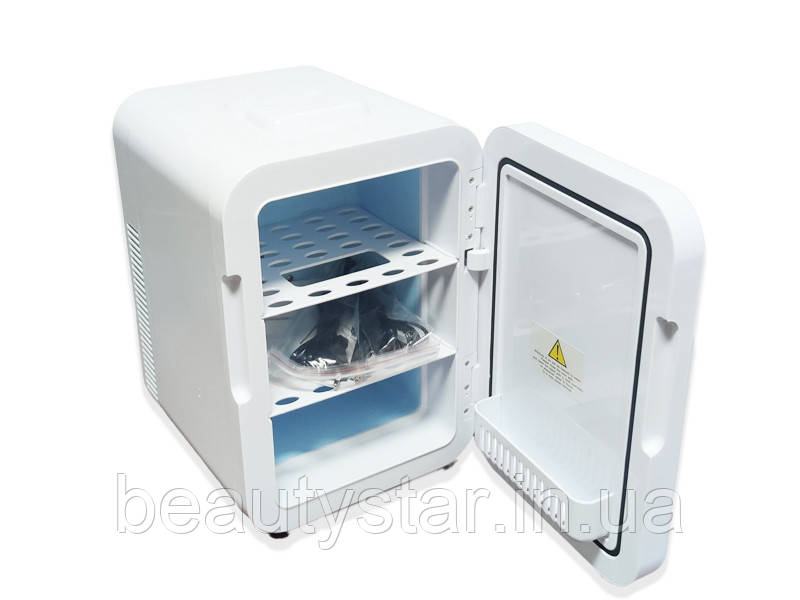 Мини холодильник для косметики лекарств 10л с LED-дисплеем маленький холодильник для косметики переносной 10L - фото 2 - id-p1622977919