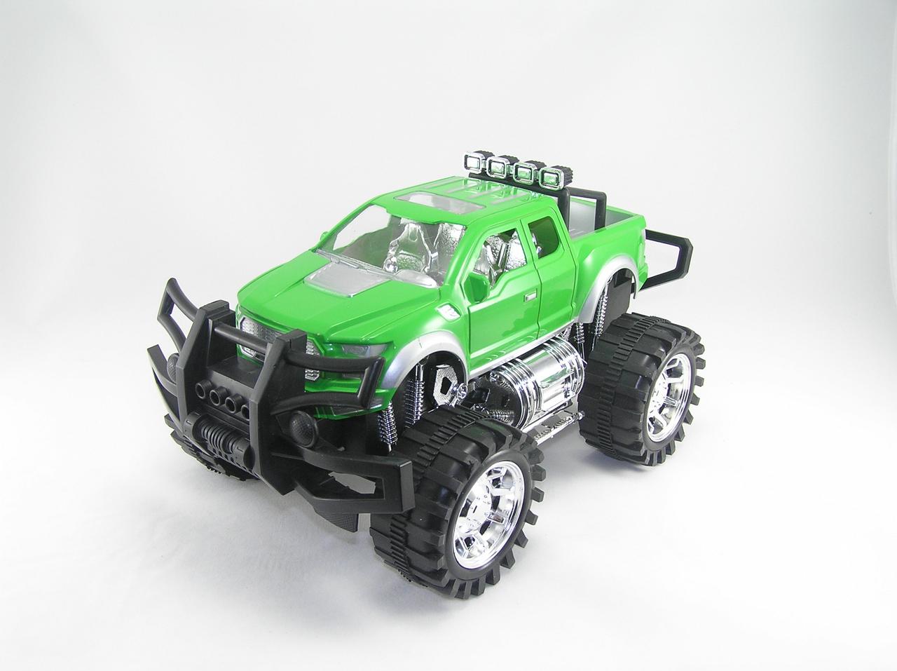 Дитяча машинка інерційна Позашляховик (пластикова упаковка), фото 1