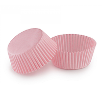 Паперова форма для кексів 7а (50 х 30) рожева (100 шт)