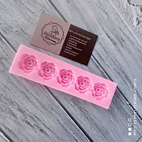 Молд троянди 5 шт.