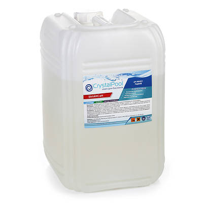 Хімія для басейну Crystal Pool, рН мінус рідкий (25 кг)