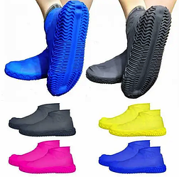 Силиконовые чехлы бахилы для обуви от дождя и грязи размер M 37-41