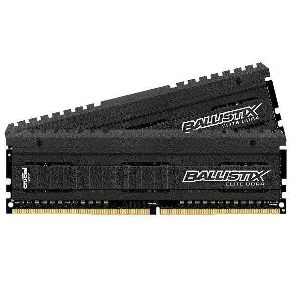 Оперативна пам'ять Crucial Ballistix Elite 16GB (2 x 8GB Kit) DDR4 2666MHz LEAD-FREE w/XMP (BLE8G4D26AFEA.16FBD) 1.2V