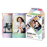 Фотобумага для камер Fujifilm Instax Mini MERMAID TAIL instant Film 10 листов для 11, 9, 8, 25, 40, 50, LiPlay