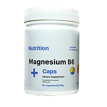 Минерально-витаминный комплекс Магний В6 Magnesium B6 + Caps EntherMeal 90 капсул