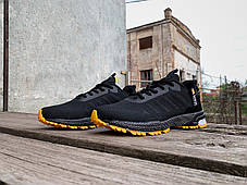 Чоловічі кросівки BaS Ploa Black Yellow чорні, фото 3