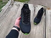Чоловічі кросівки BaS Ploa Black Lime чорні з салатовим, фото 5