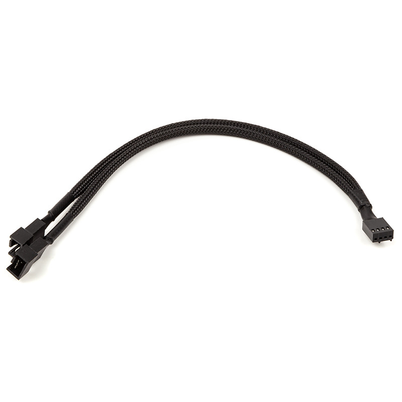 Разветвитель для кулеров PowerPlant 4-pin PWM - 2х4-pin PWM, 0.23 м ...