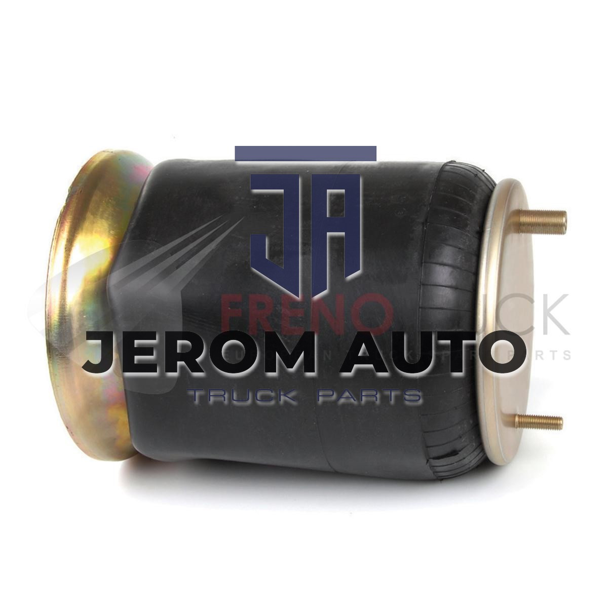 Пневморесора/подушка з металічною склянкою Fruehauf ø300x400 \ FT 344159-K, фото 1