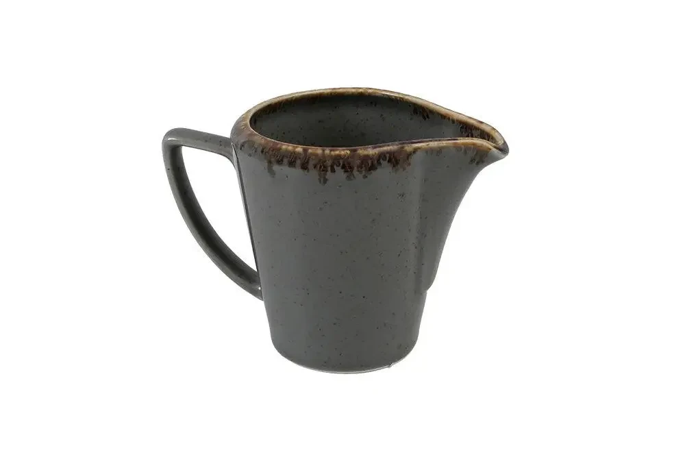 Молочник 150мл. порцеляновий, темно-сірий Seasons Dark Gray, Porland
