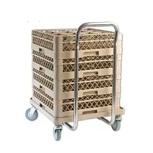 Візок для перевезення касет 54х54х96 см. нержавіюча сталь Stalgast