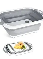 Дошка роздробленої 2 в 1, Миска трансформер для кухні PR2