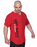 Топ-футболка Big Sam 3248 Червона, фото 3