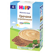 Молочна каша Гречана з пребіотиками HIPP від 4 місяців 250 гр